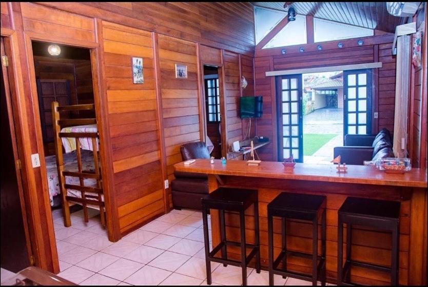 Casa De Praia Estilosa Com Piscina No Condominio-Litoral Norte Bertioga Ngoại thất bức ảnh