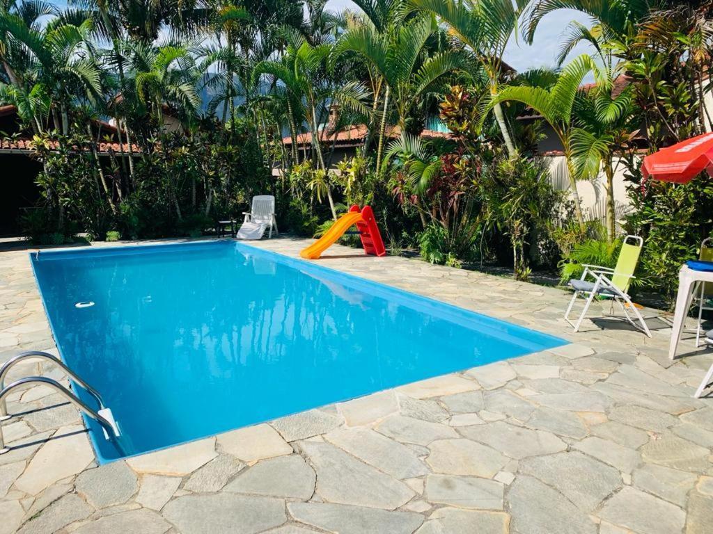 Casa De Praia Estilosa Com Piscina No Condominio-Litoral Norte Bertioga Ngoại thất bức ảnh